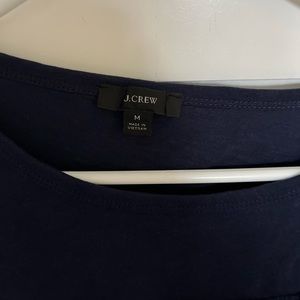 JCREW Navy Blue Long Sleeve Blouse